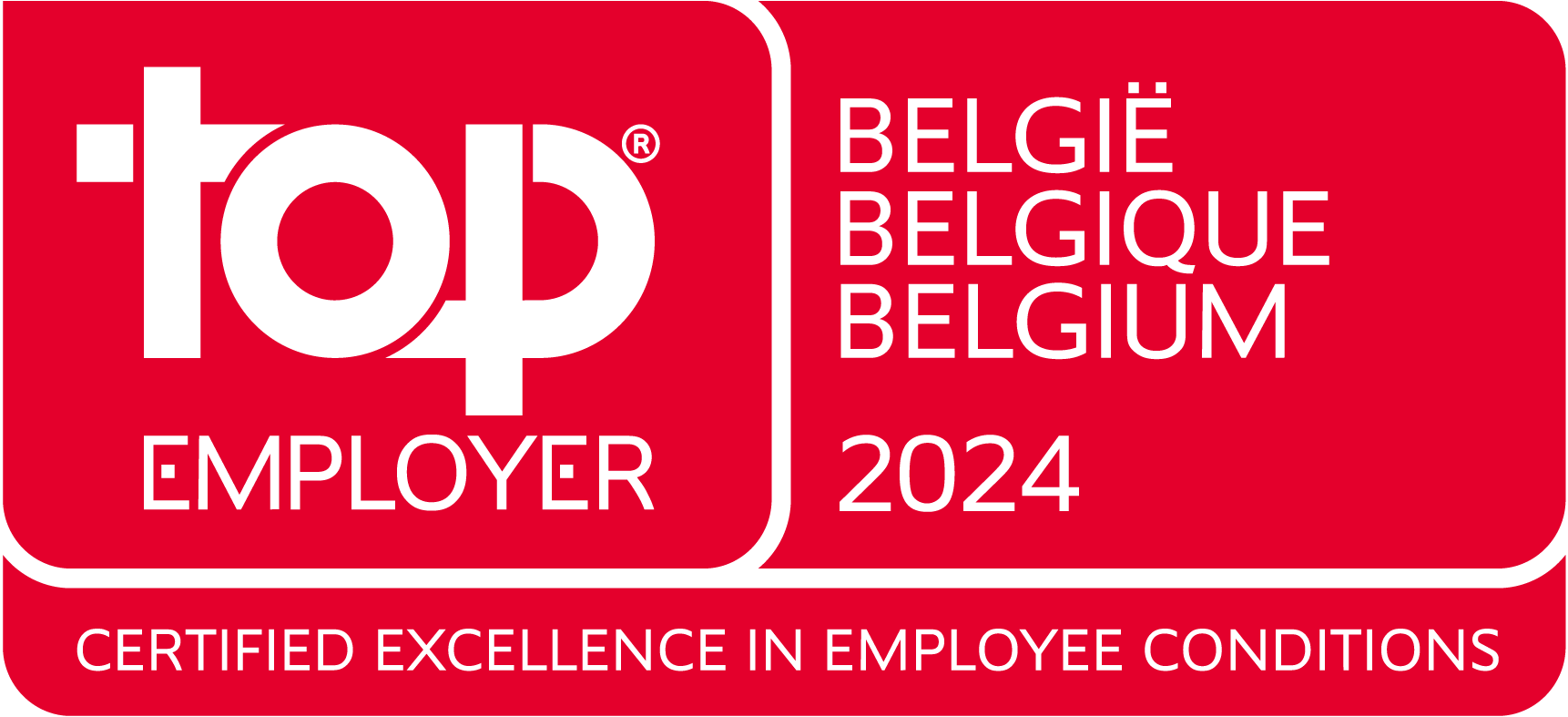 Ricoh Belgique obtient la certification Top Employer 2024
