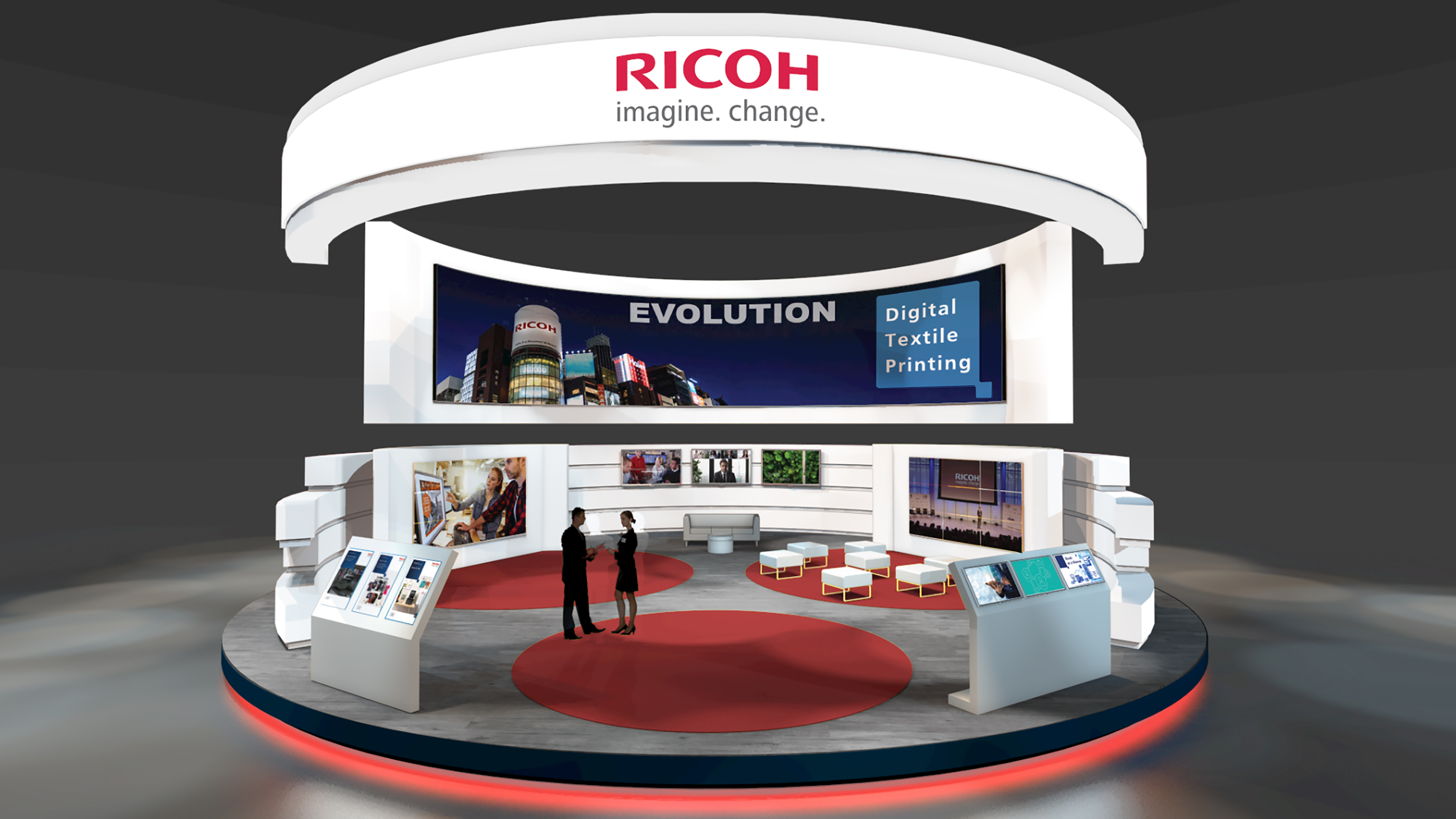 Ricoh toont, als sponsor van Innovate 2021, een nieuwe ontwikkeling in het digitaal bedrukken van textiel.